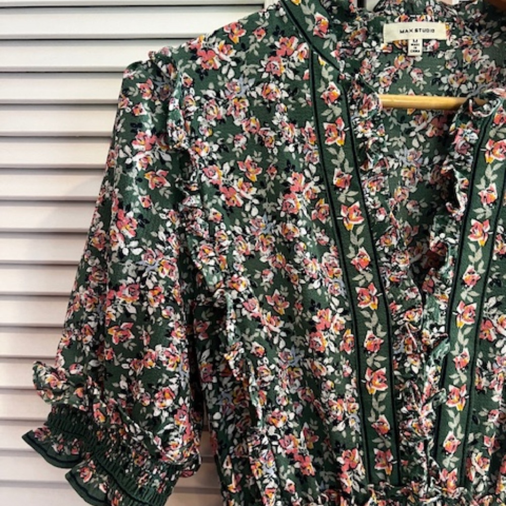 Max Studio Floral Maxi Dress